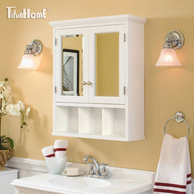 Просто и стильно! навесной шкаф в ванную комнату – современные варианты его обустройства