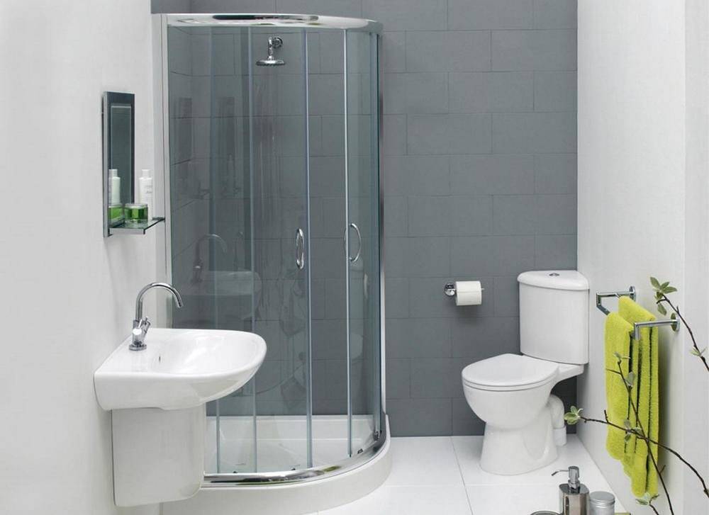 Душевая в ванной без кабины – варианты оформления маленькой комнаты - 16 фото
