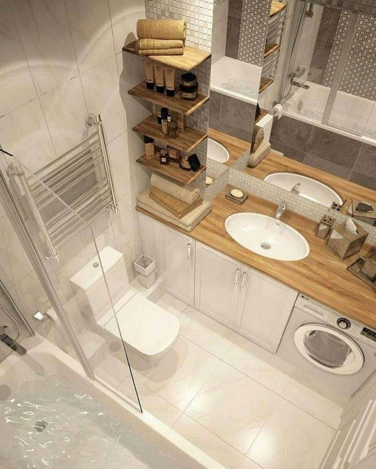 Дизайн ванной комнаты: как красиво обыграть помещение маленького размера