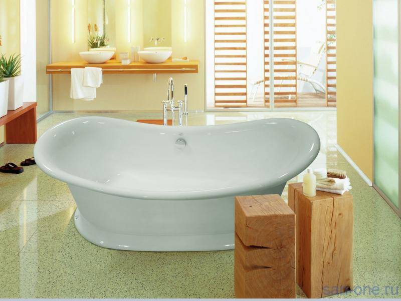 Какую ванну лучше выбрать: акриловая или стальная или чугунная