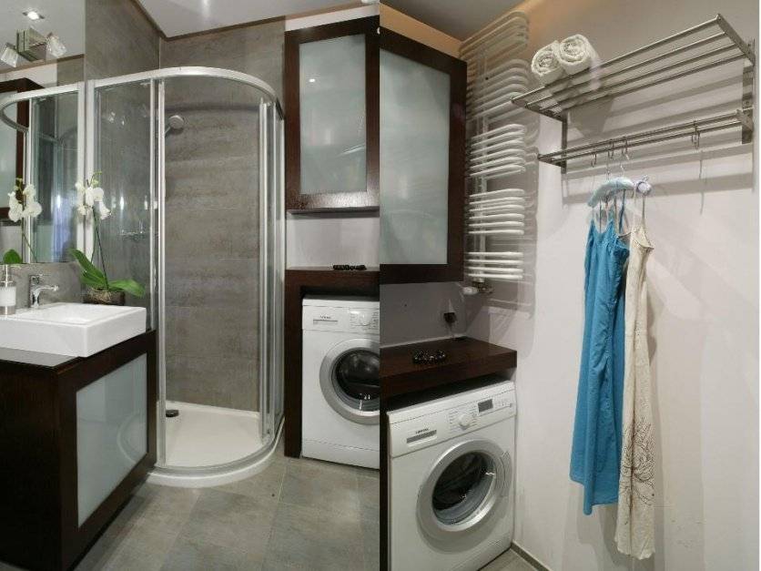 Установка стиральной машины под раковину в ванной: выбор раковины и монтаж