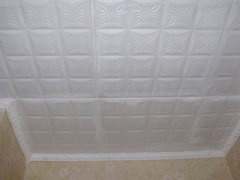 Какая бывает бесшовная плитка на потолок – виды, различия потолочной плитки из пенопласта