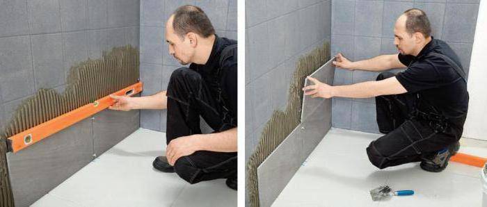 Как правильно положить плитку в ванной комнате на стены и пол своими руками