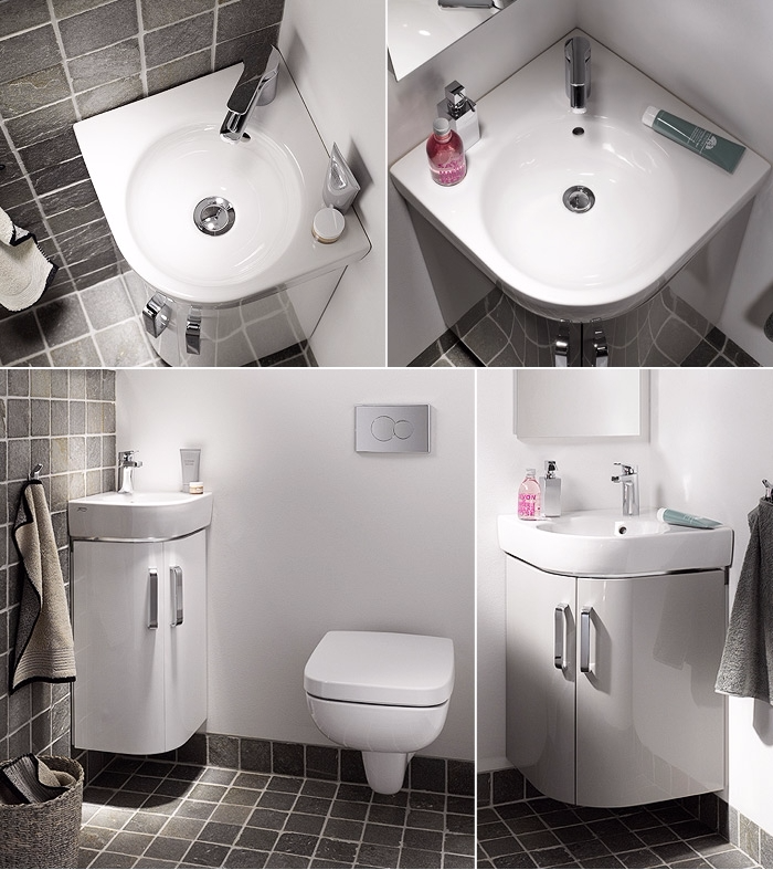 Дизайн интерьера маленькой ванной комнаты + 53 фото
