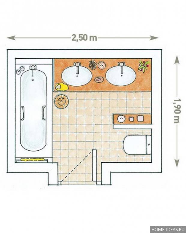 Мебель для ванной комнаты и туалета: фото расстановки, как расставить комплект в санузле, расположение напольной душевой кабины