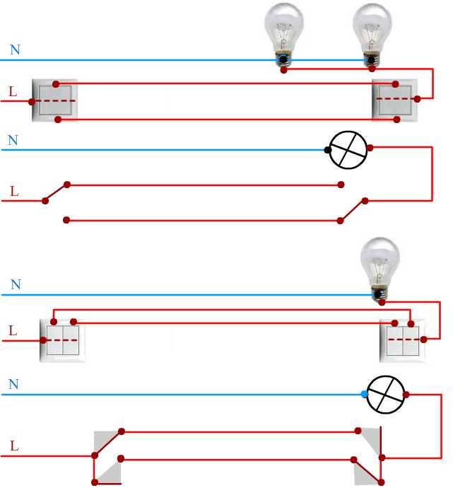 Как организовать освещение в квартире: схемы и правила (монтаж электропроводки)