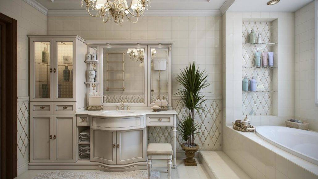 Ванная в классическом стиле: создаем элегантный и красивый интерьер (48 фото) | дизайн и интерьер ванной комнаты
