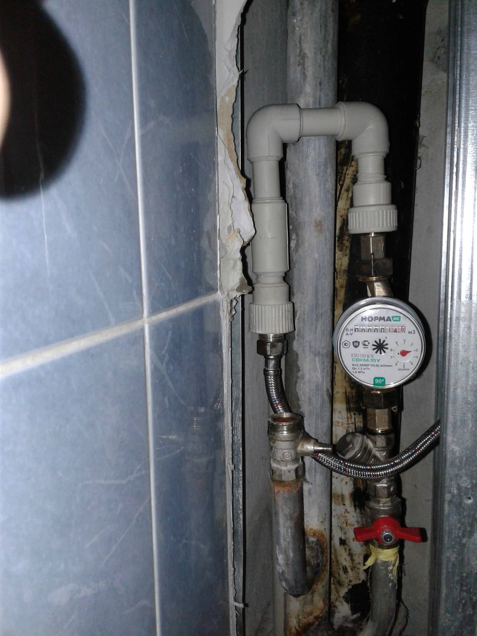 Порядок установки счетчиков воды в квартире и частном доме