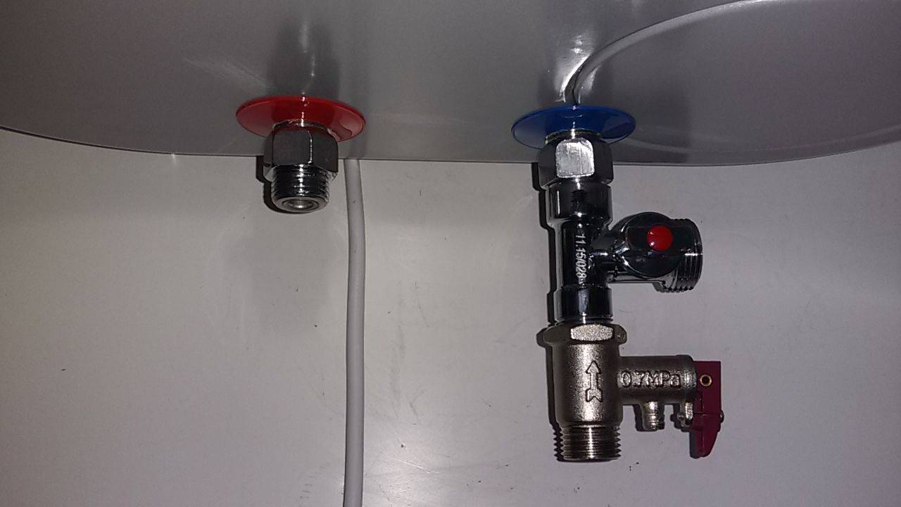 Предохранительный клапан для водонагревателя - установка обязательна!