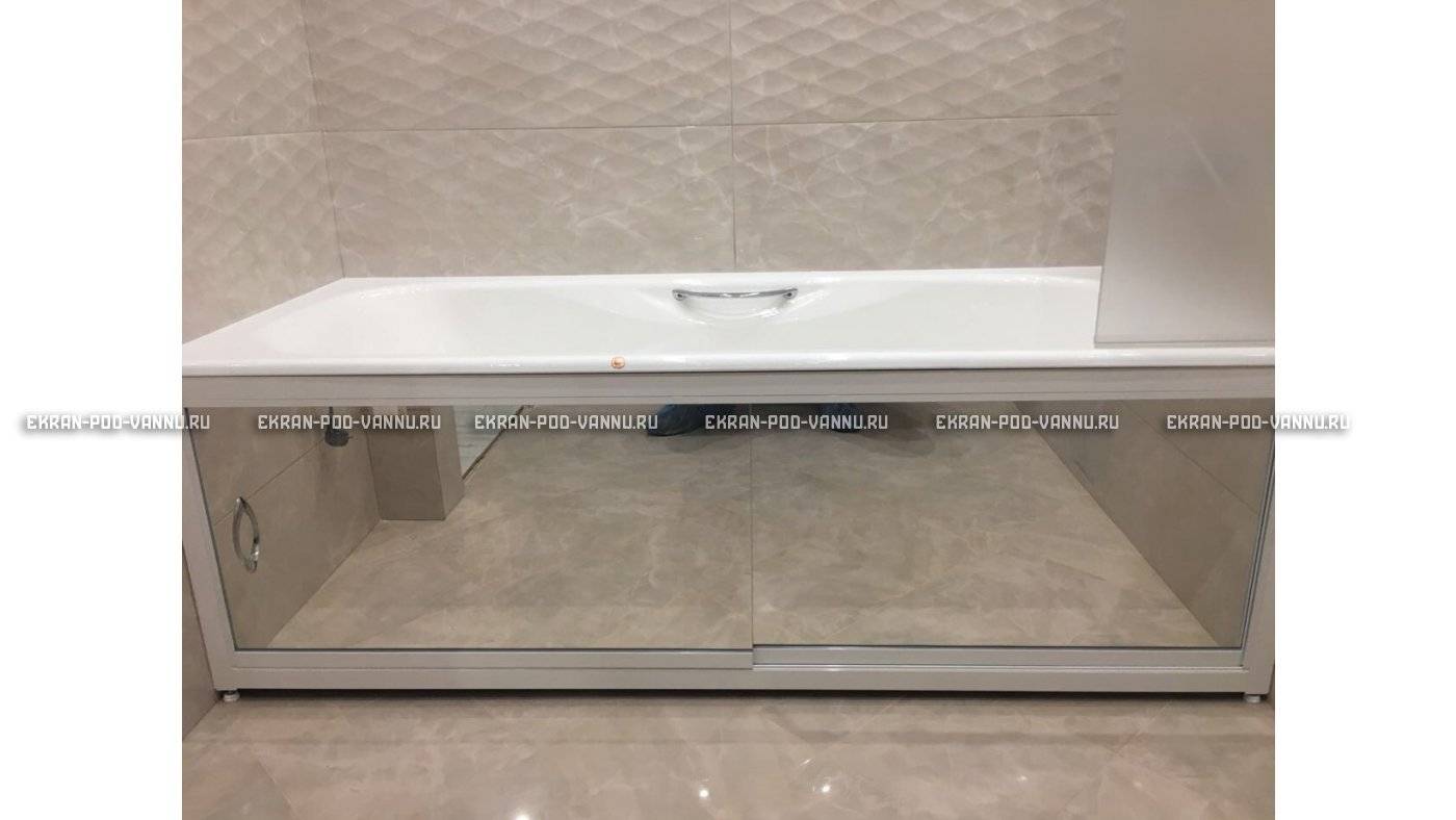 Экран под ванну раздвижной пластиковый своими руками 170 см - видео