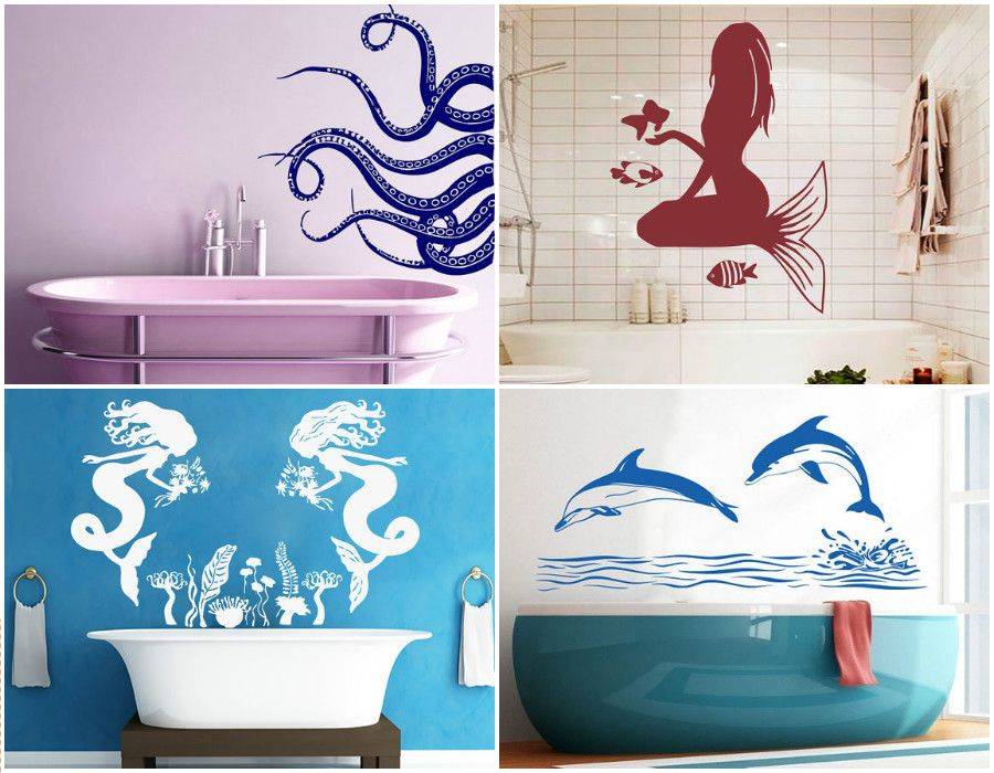 Отделка стен в ванной: 100 фото идей для стильного дизайна 2019