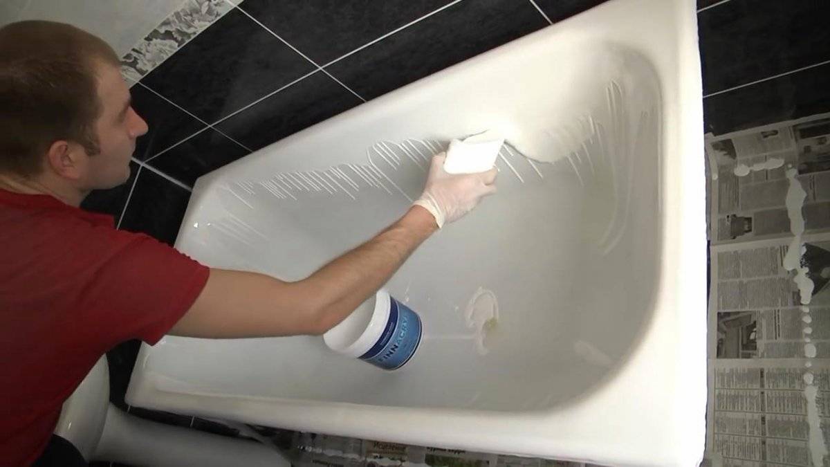 Реставрация ванн жидким акрилом: технология нанесения нового покрытия — sibear.ru