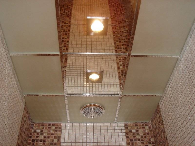 Потолок в ванную комнату — какой лучше?