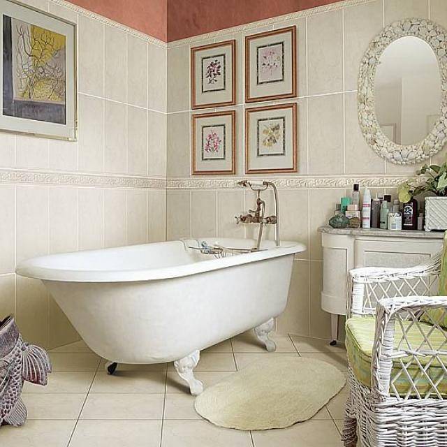 100 лучших идей: дизайн ванной комнаты с плиткой 2020 года на фото