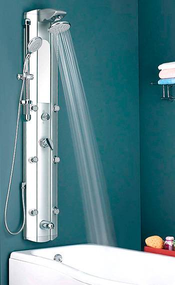 Тропический душ для ванной: какую конструкцию предпочесть – советы по ремонту