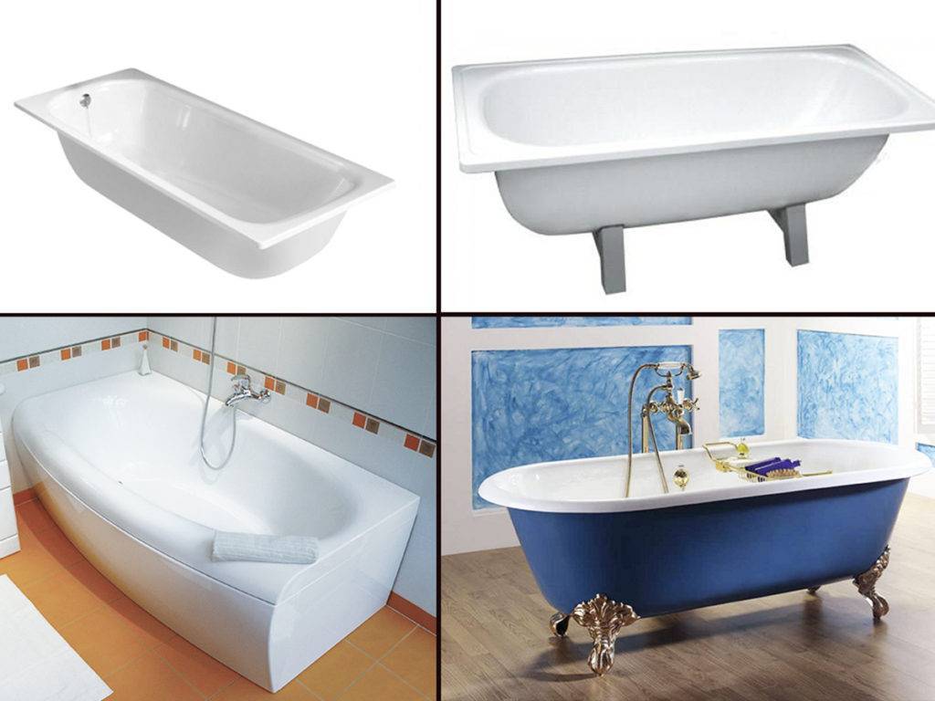 Выбираем ванну: чугун, сталь или акрил?