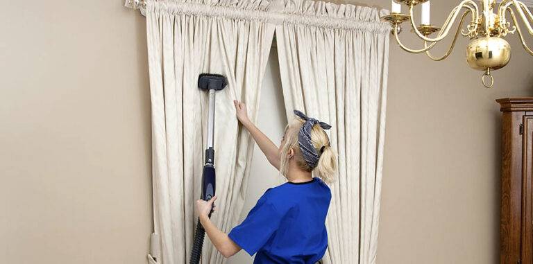 Как часто нужно стирать шторы?