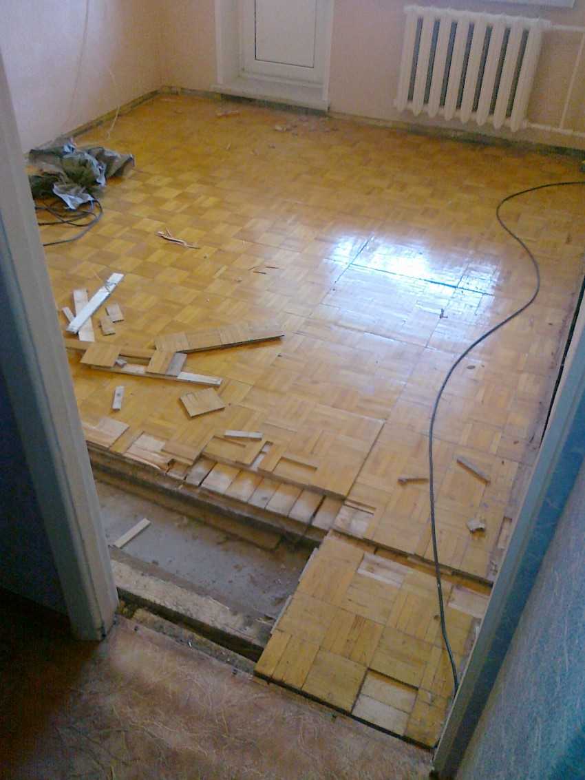 Ремонт пола в квартире своими руками поэтапно - пошаговая инструкция для начинающих