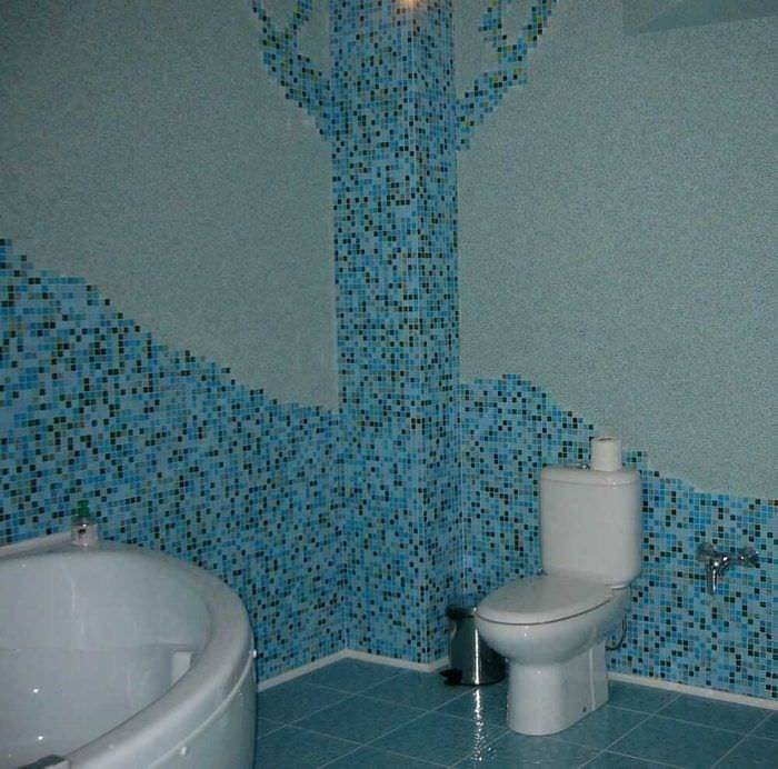 Декоративная штукатурка в ванной комнате своими руками