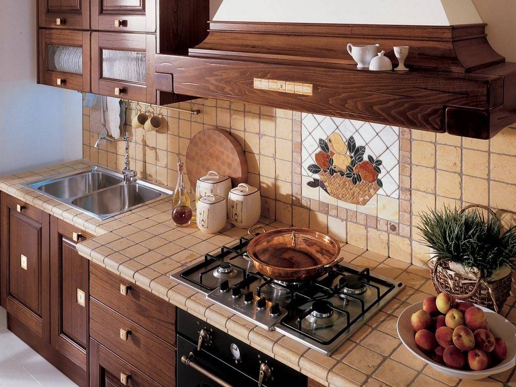 Дизайн кафельной плитки для кухни (19 фото)