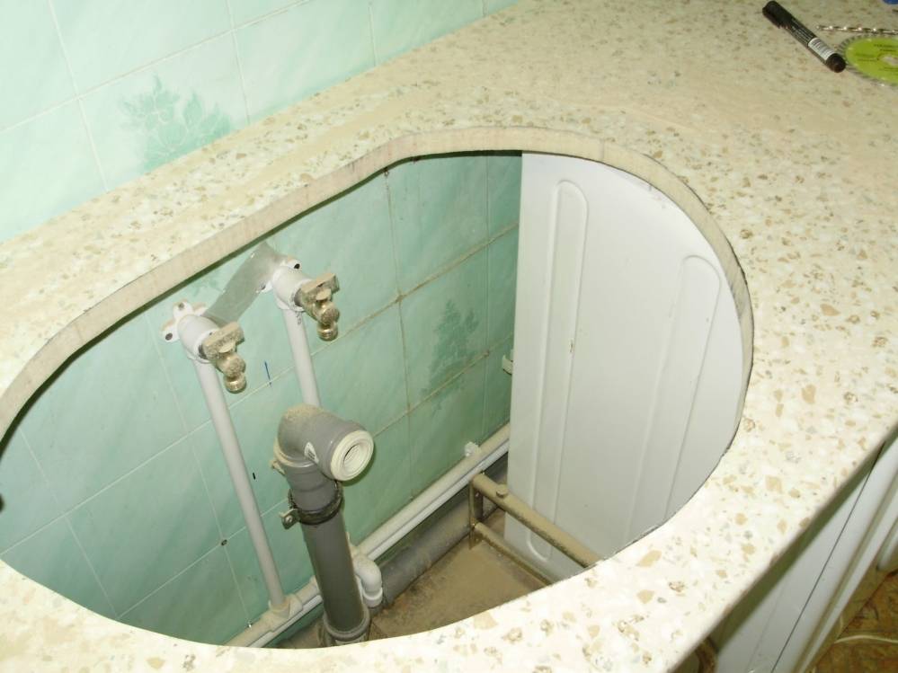 Как встроить раковину в столешницу в ванной своими руками – ремонт своими руками на m-stone.ru