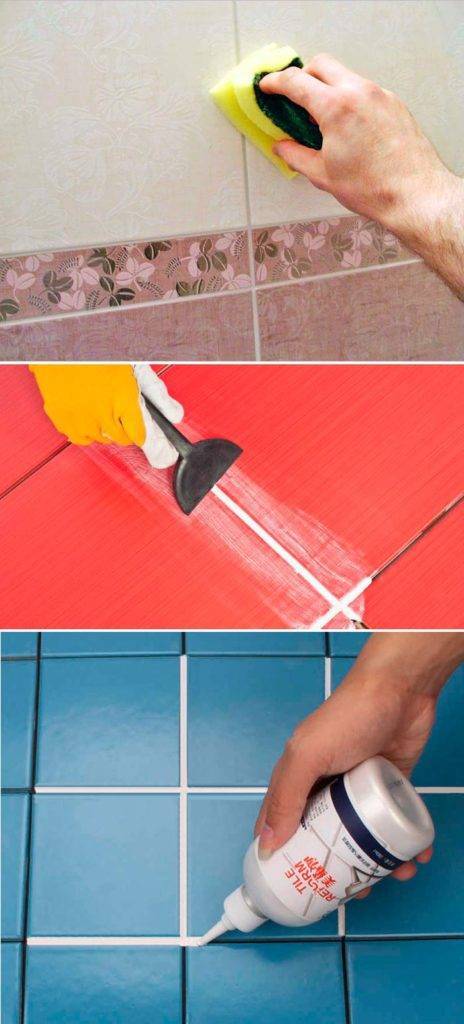 Как отбелить швы между плиткой в ванной своими рукам - все о строительстве