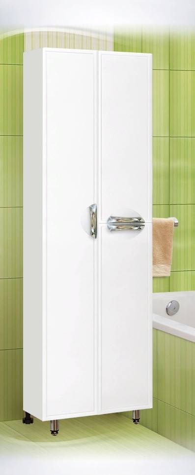 Шкаф пенал для ванной комнаты — как выбрать