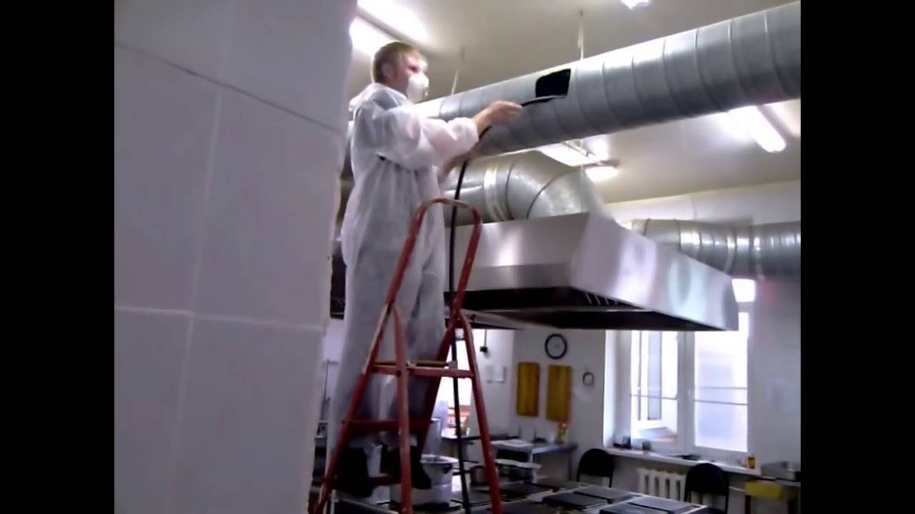 Чистка вентиляционных каналов, как почистить вентиляцию на кухне