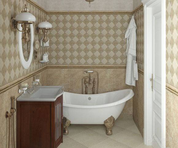 Ванная комната в английском стиле: фото, дизайн, мебель в интерьере