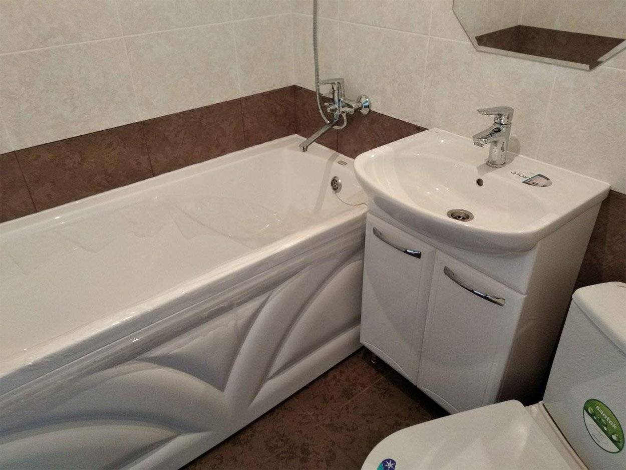 Недорогой дизайн ванной комнаты. Все этапы бюджетных, но качественных решений