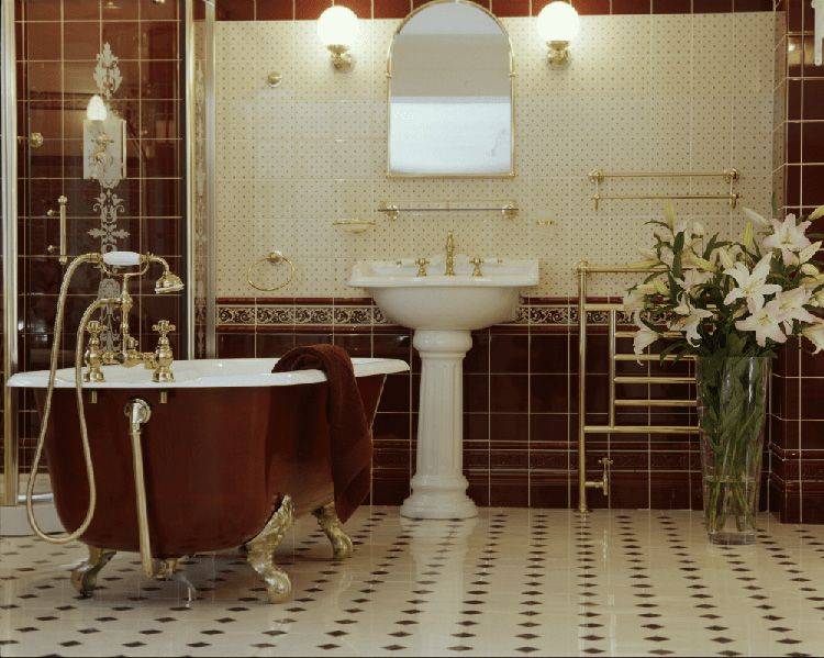 Ванная в английском стиле – британский традиционализм в дизайне санузла