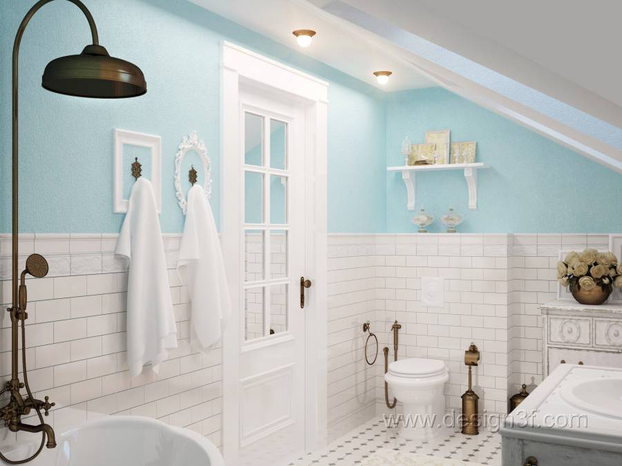Ванная комната в стиле прованс - 68 фото идей оформления дизайна!