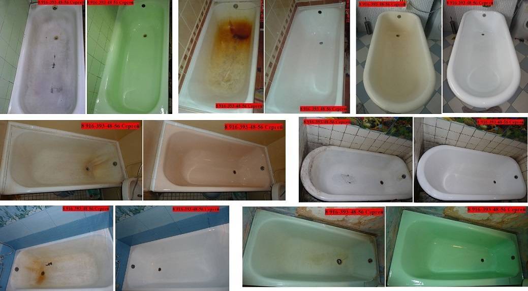 Восстановление старой ванны. методы ремонта и целесообразность реанимации