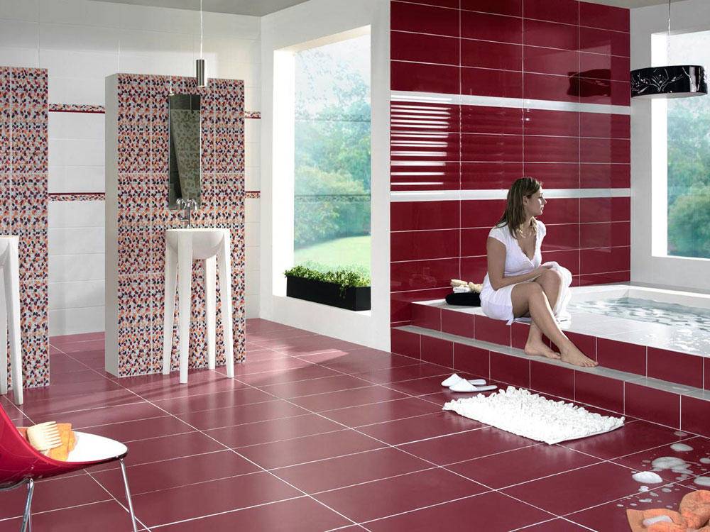 Модные варианты укладки плитки в ванной комнате с фото дизайна и схемами