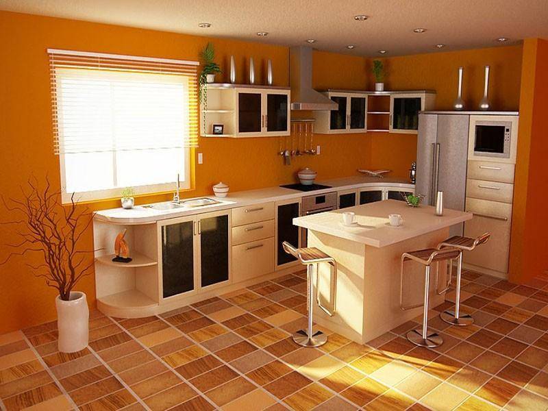 Выбор напольного покрытия для кухни: сравнение вариантов