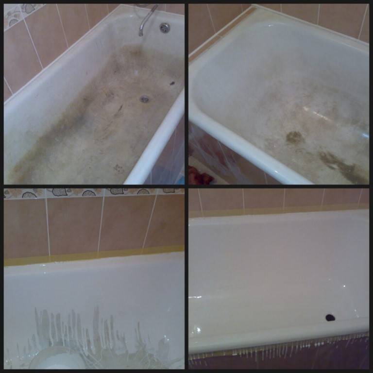 Реставрация чугунной ванны: возможные методы и технология восстановления покрытия