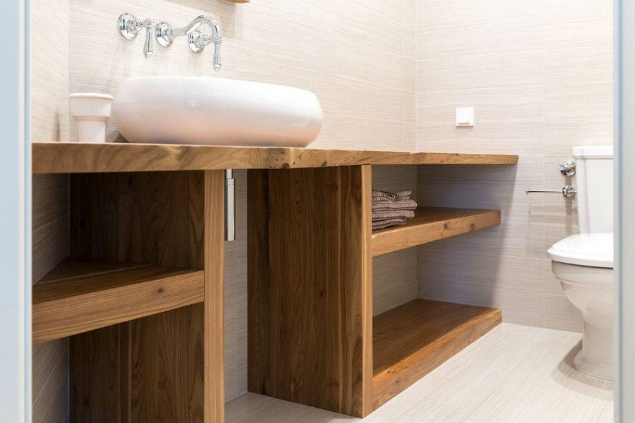 Столешницы для ванной комнаты (75+ фото в интерьере) #топ-2019