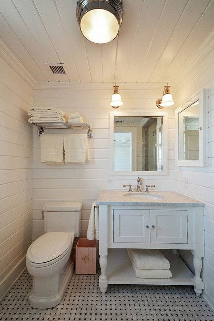 Все, что нужно знать об отделке ванной комнаты вагонкой: и ни капли лишнего