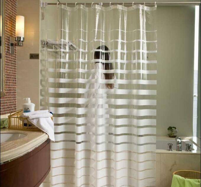 Какие шторы выбрать для ванны, особенности подбора штор на окно ванной комнаты, фото удачных композиций