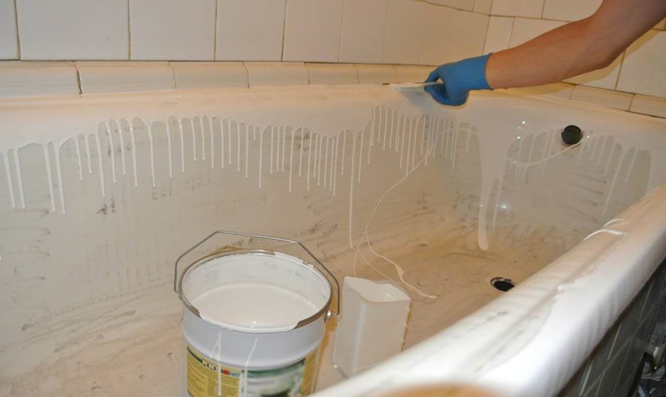 Пошаговая инструкция по реставрации чугунной ванны эмалью своими руками + видео как покрасить ванну эмалью в домашних условиях