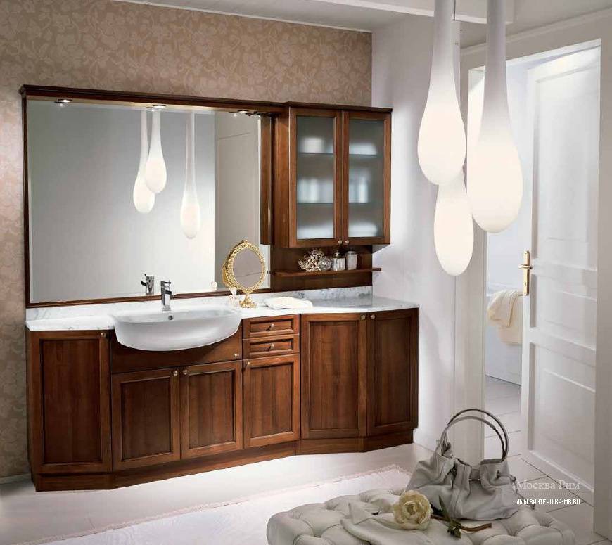 Ванная комната в классическом стиле: дизайн, 50+ фото в интерьере