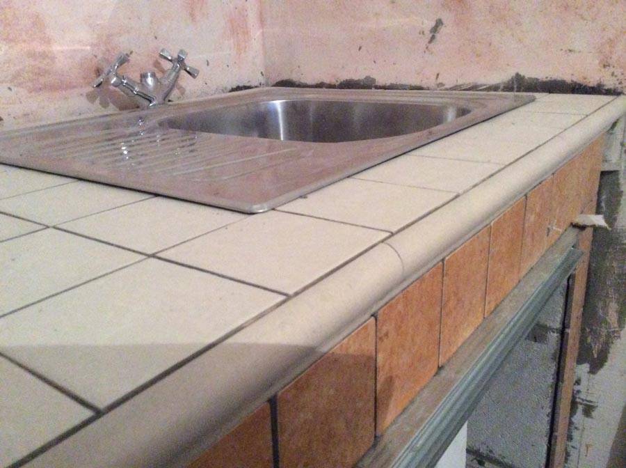 Столешница из бетона своими руками для кухни: как сделать из белого цемента