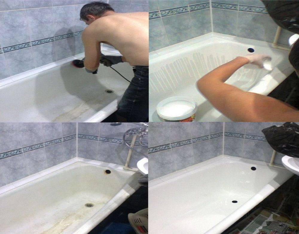 Как отбелить ванну: отбелить чугунную ванну в домашних условиях