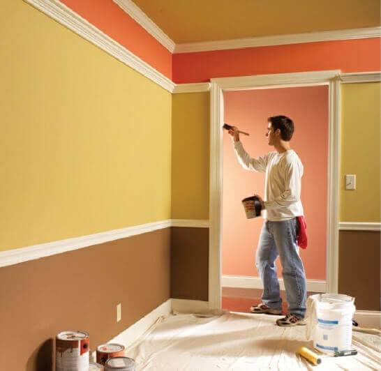 Водоэмульсионная краска для потолка: водно дисперсионная, какую выбрать, силиконовая, акриловая водоэмульсионная потолочная краска, какой лучше покрасить