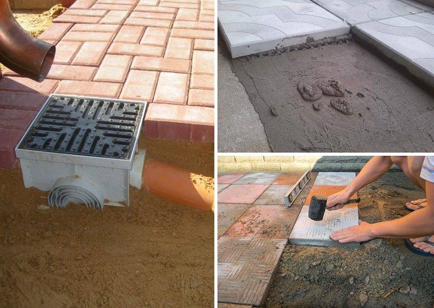 Укладка тротуарной плитки на бетонное основание: поэтапная технология