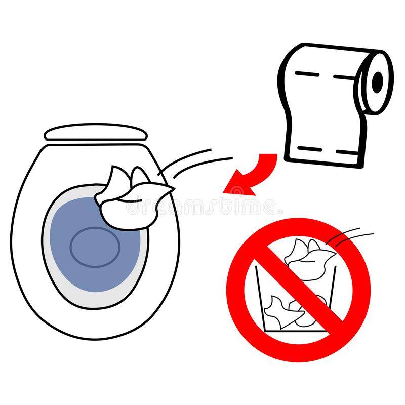 Почему туалетную бумагу нельзя бросать в унитаз