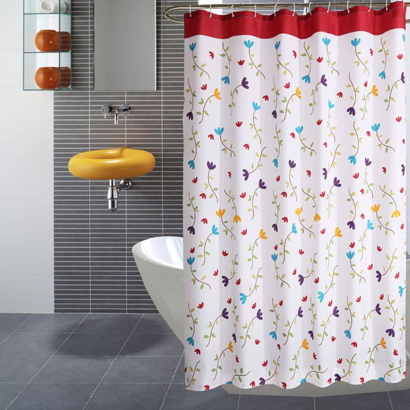 Тканевые шторки для ванны, как выбрать текстильные шторы для душа и ванны