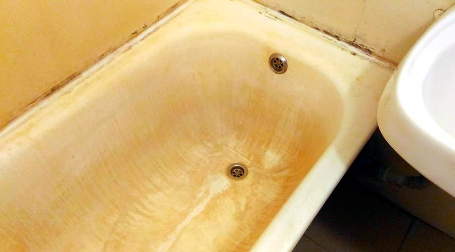 Чем отмыть ванну от желтизны: 10 действительно работающих средств для удаления налета
