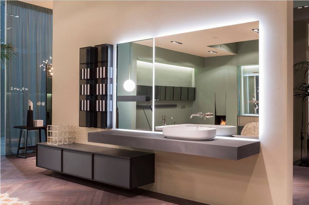 Ванная модерн — примеры стильного дизайна и проекты оформления ванных комнат в стильном формате (85 фото + видео)