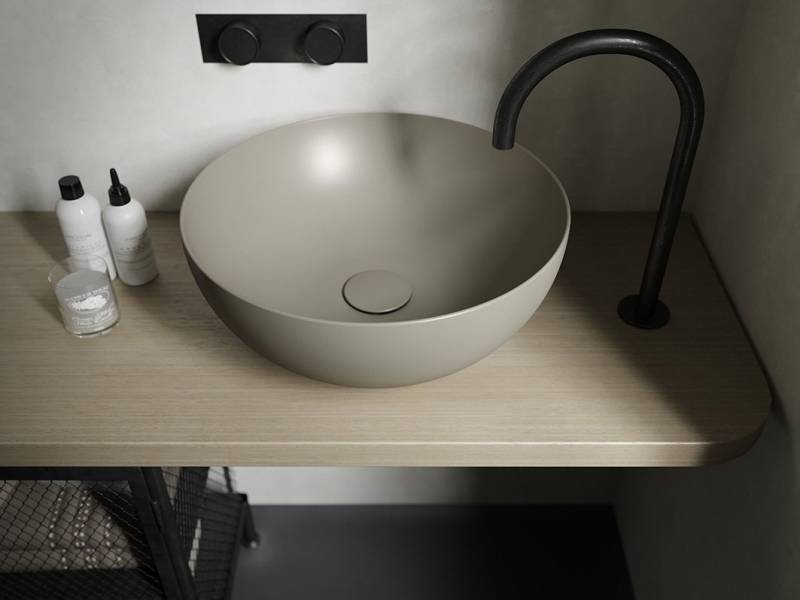 Раковина для ванны накладная на столешницу: стиль и практичность